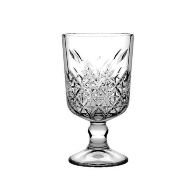 Cut Glass Iced Tea wine glass Chalice